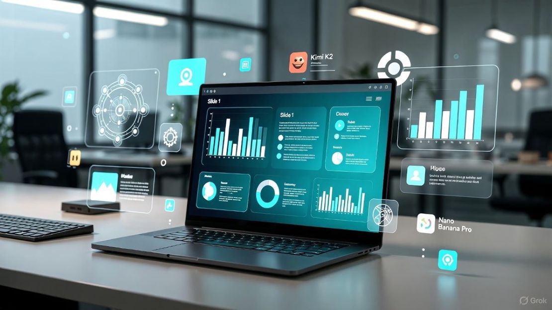 Accelerate AI Slide Deck Generation: Build Editable PPTX & Google Slides in Minutes with Kimi K2 + Nano Banana Pro | RavChat