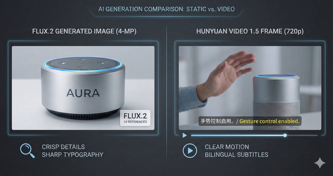 Why FLUX.2 and Hunyuan Video 1.5 Are Changing Open-Source Visual AI for Developers | RavChat